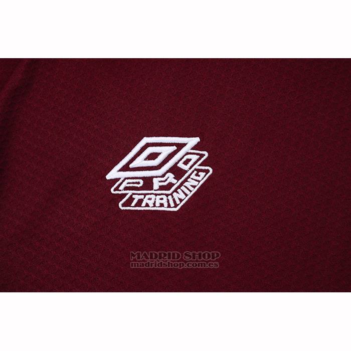 Chandal del Fluminense Manga Corta 2025-2026 Rojo - Pantalon Corto